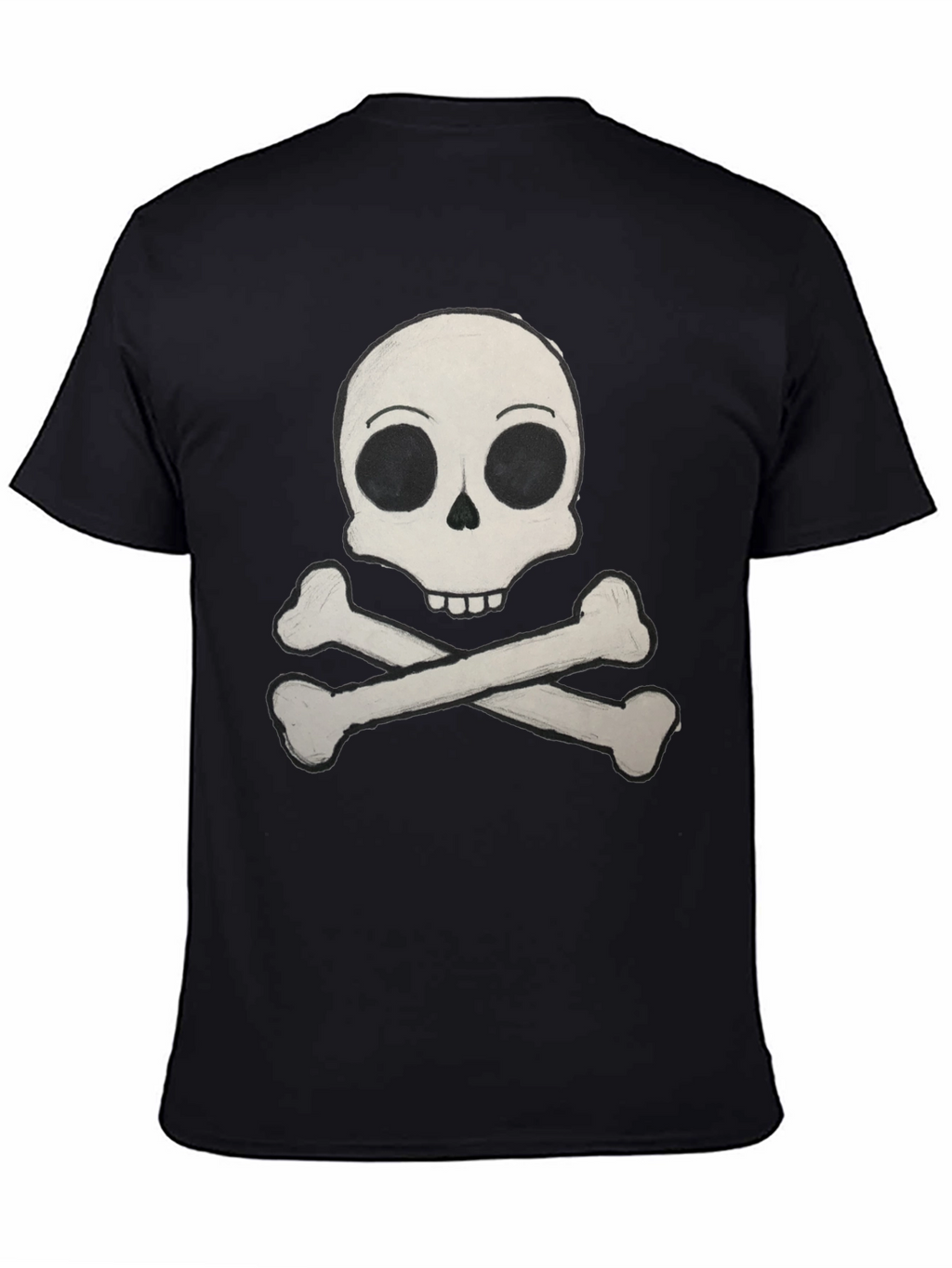 Skull & Crossbones Graphic Tee - Classic Pirate Style