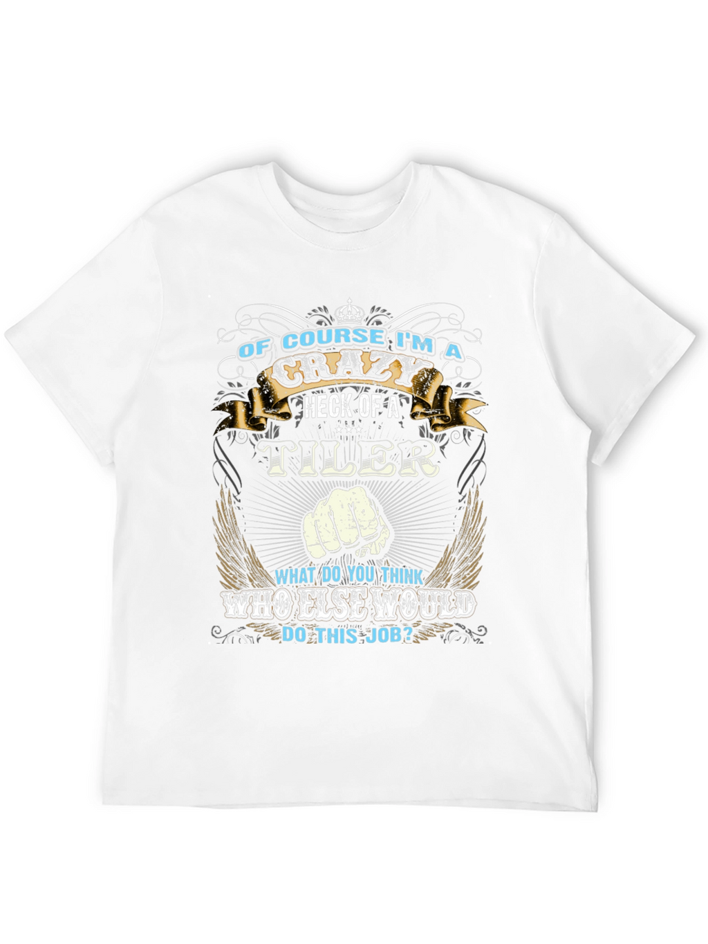 Crazy Tiler Graphic T-Shirt