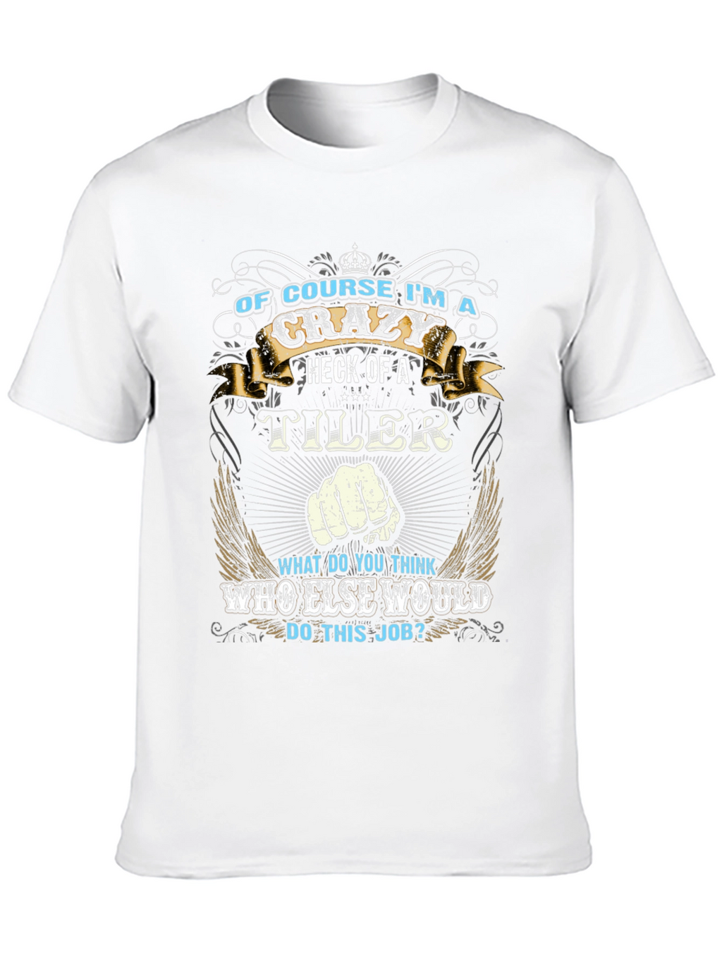 Crazy Tiler Graphic T-Shirt