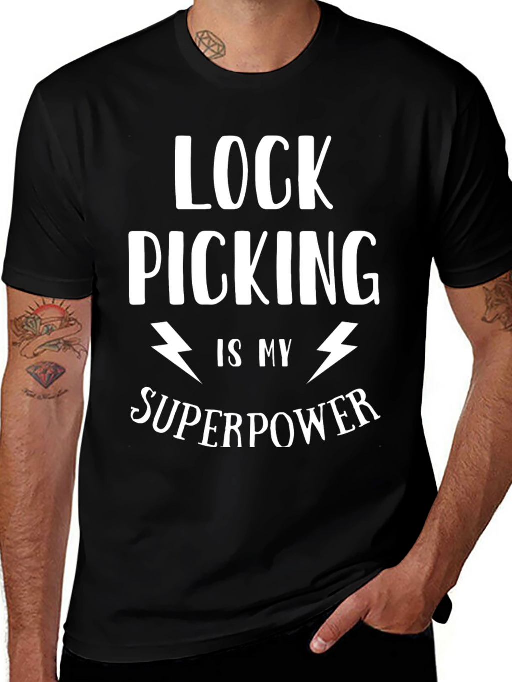 Lock Picking is My Superpower Graphic Tee