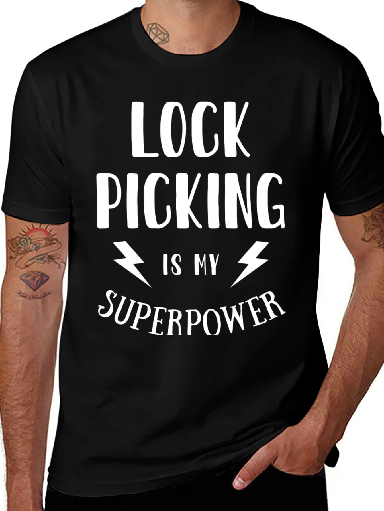 Lock Picking is My Superpower Graphic Tee