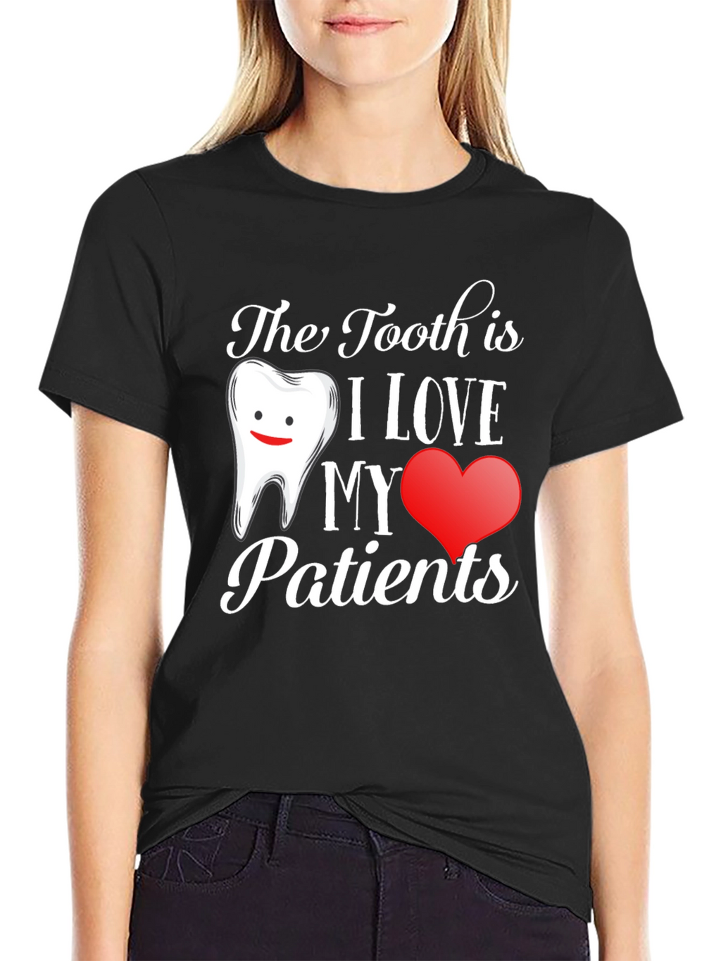 Dentist Love Patients Graphic T-Shirt