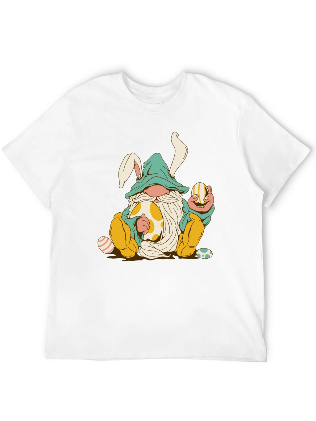 Easter Gnome T-Shirt - Cute Bunny Design