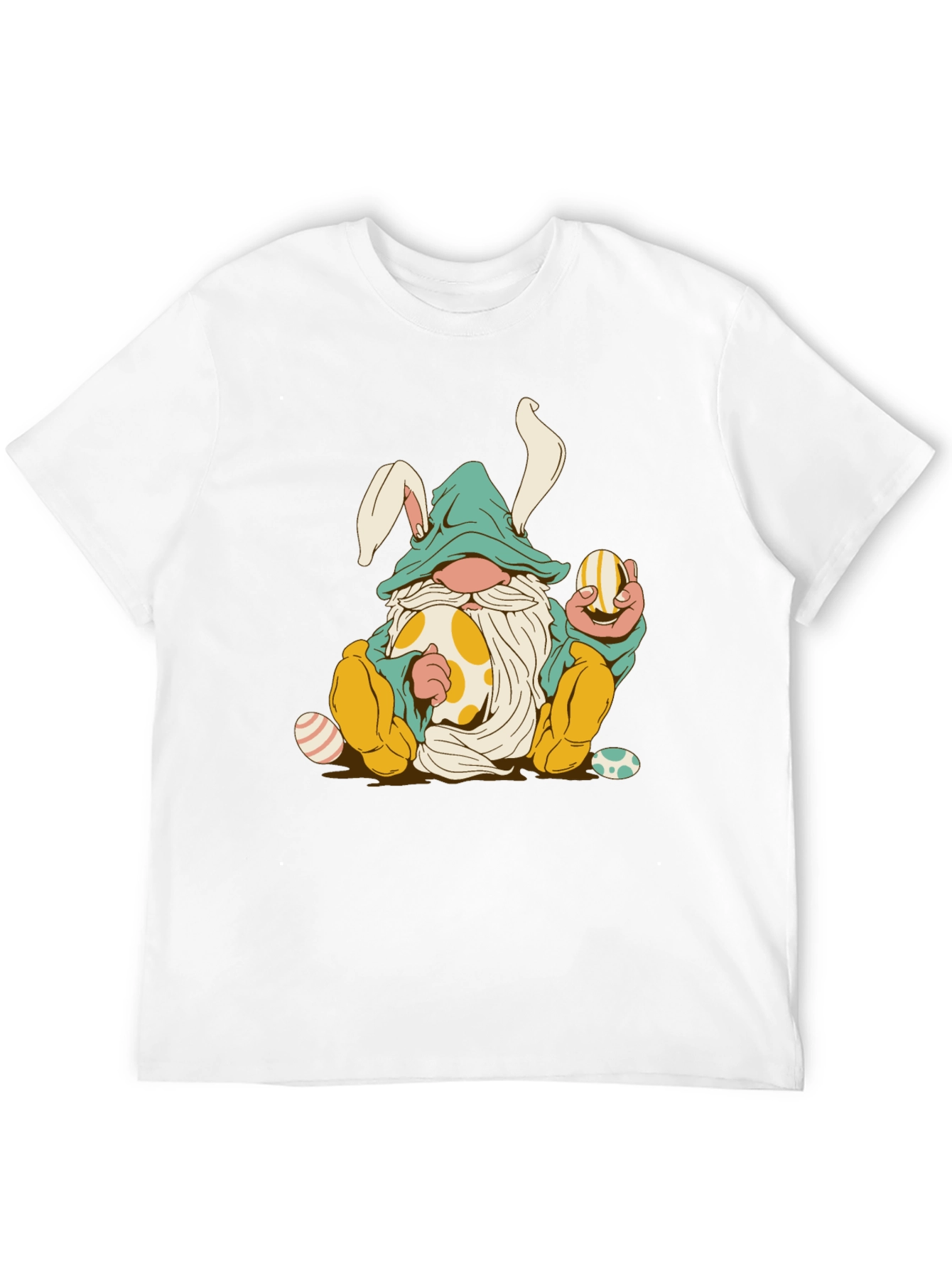 Easter Gnome T-Shirt - Cute Bunny Design