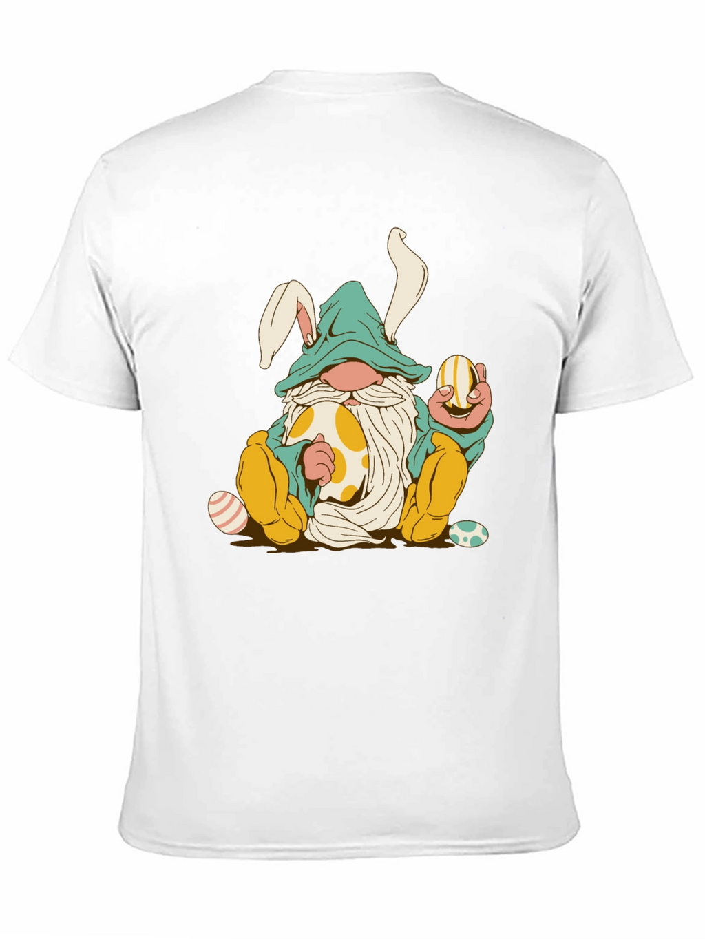 Easter Gnome T-Shirt - Cute Bunny Design