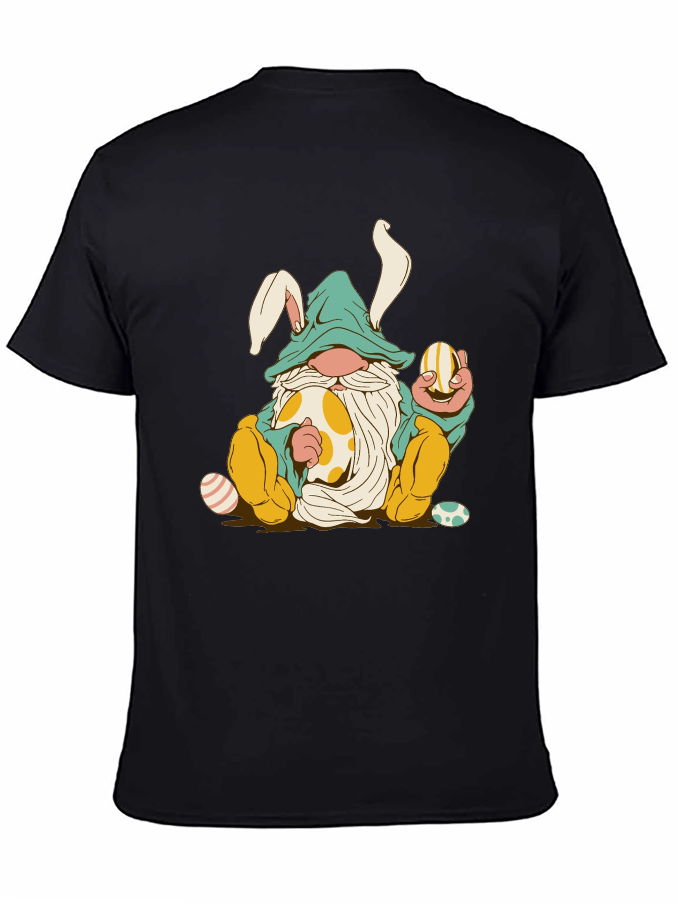 Easter Gnome T-Shirt - Cute Bunny Design