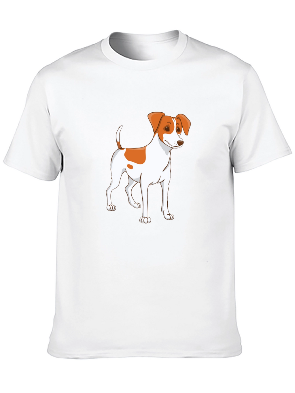 Cute Dog Graphic Tee - Unisex Black T-Shirt