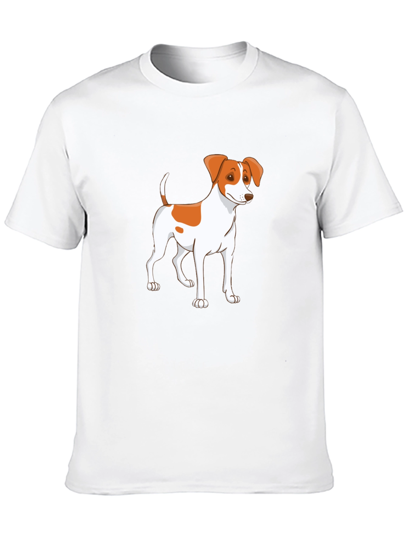 Cute Dog Graphic Tee - Unisex Black T-Shirt
