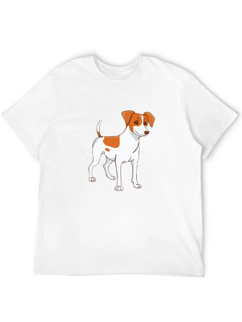 Cute Dog Graphic Tee - Unisex Black T-Shirt
