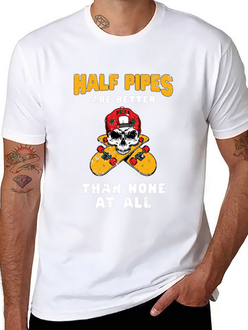Half Pipes Are Better Graphic Tee