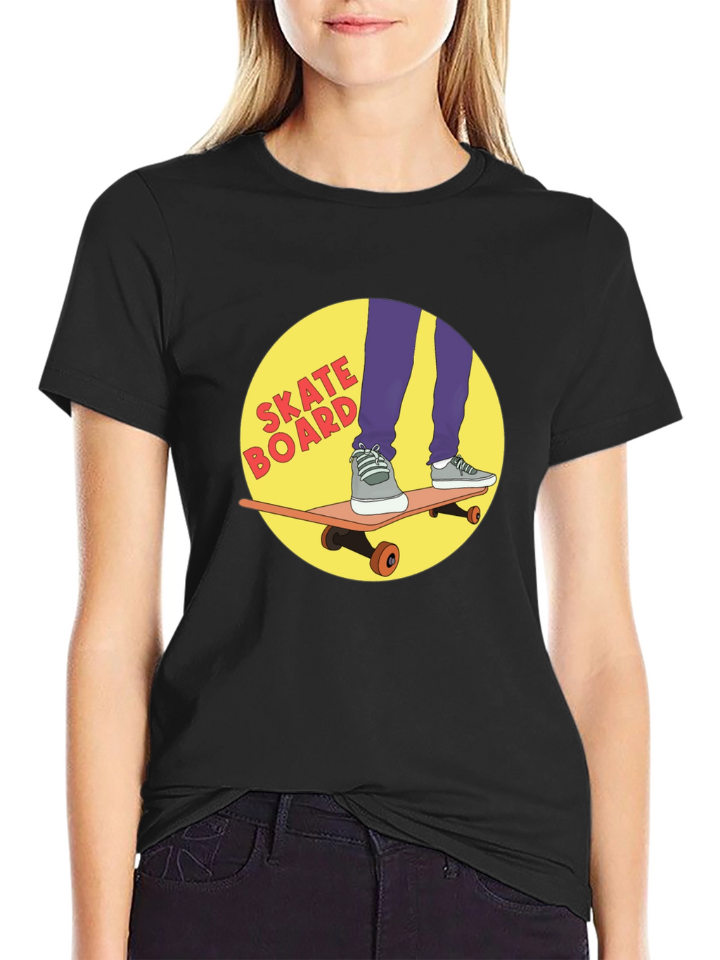 Skateboard Graphic Tee - Cool Skateboarding T-Shirt