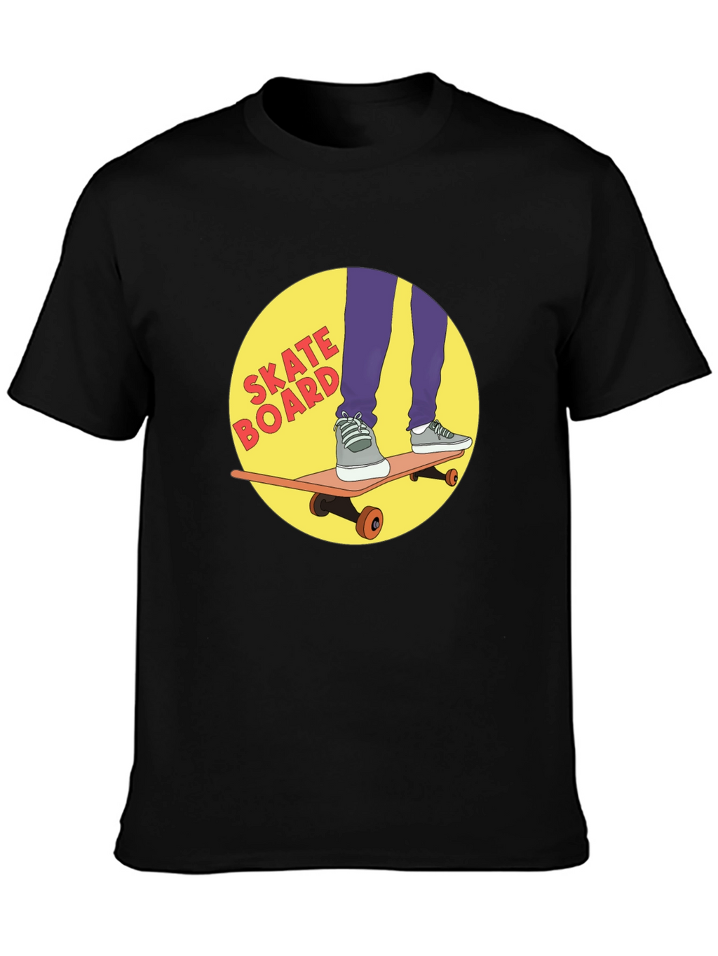 Skateboard Graphic Tee - Cool Skateboarding T-Shirt