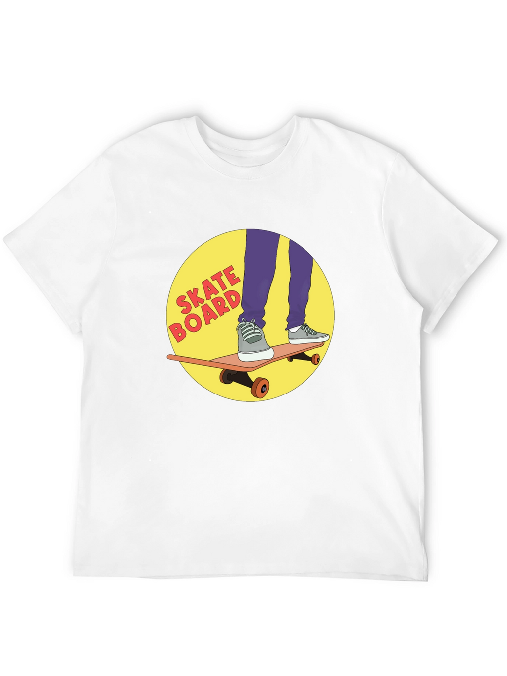 Skateboard Graphic Tee - Cool Skateboarding T-Shirt