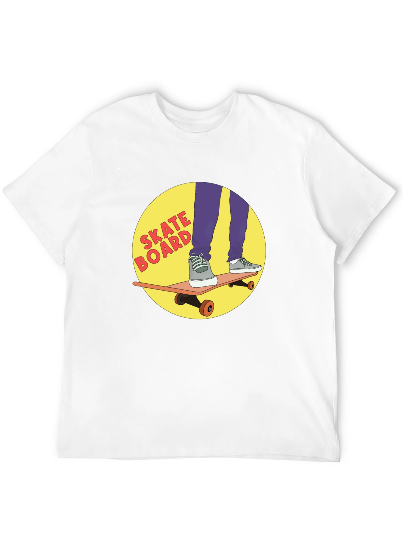 Skateboard Graphic Tee - Cool Skateboarding T-Shirt