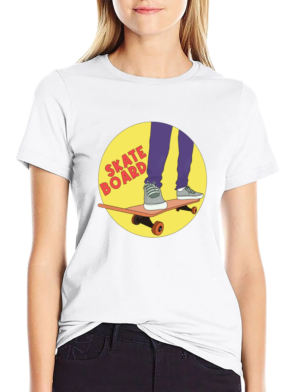 Skateboard Graphic Tee - Cool Skateboarding T-Shirt