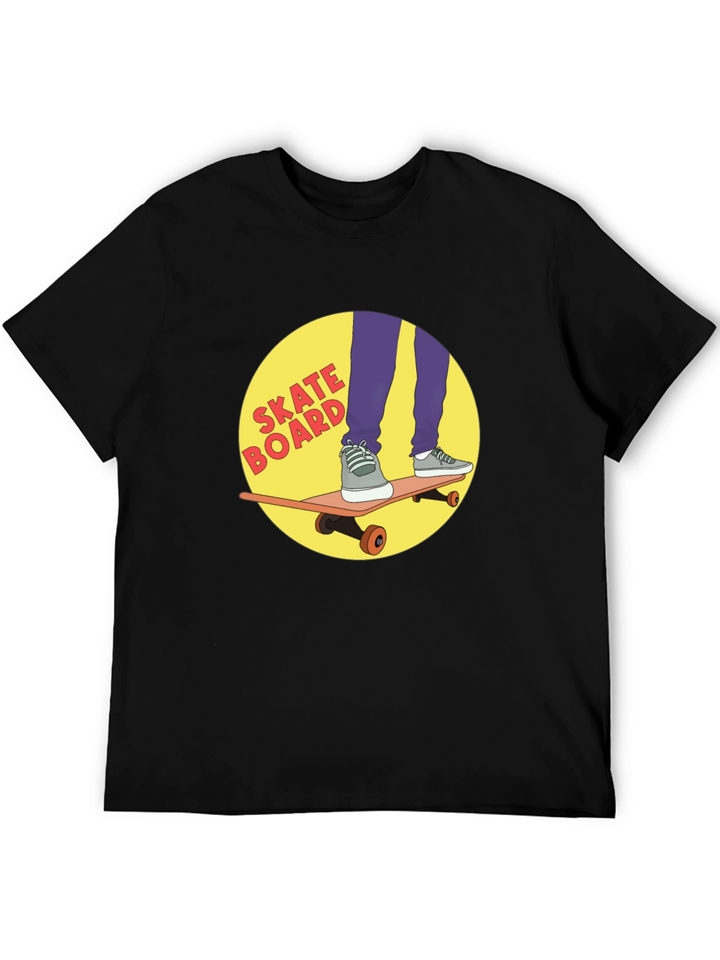 Skateboard Graphic Tee - Cool Skateboarding T-Shirt