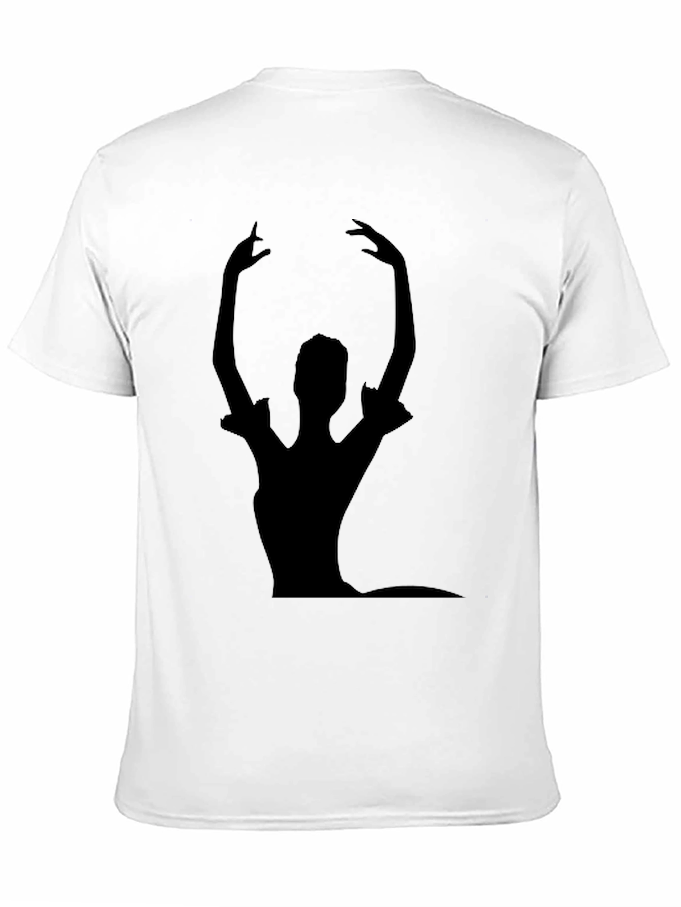 Ballet Dancer Silhouette Graphic T-Shirt