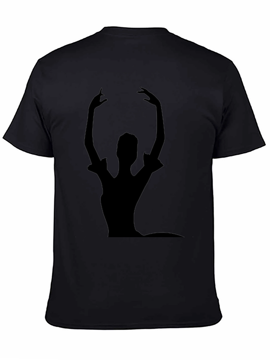 Ballet Dancer Silhouette Graphic T-Shirt