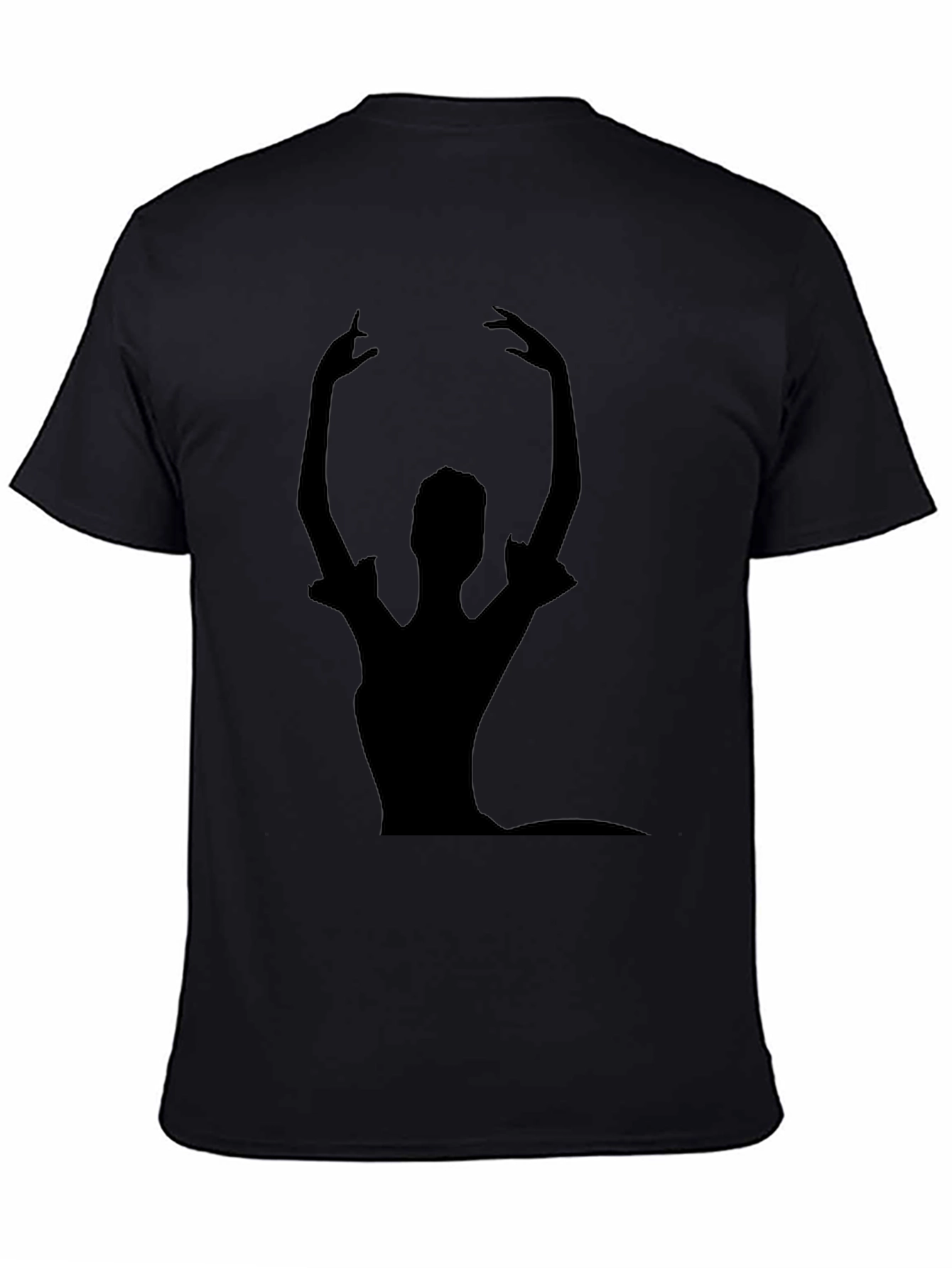 Ballet Dancer Silhouette Graphic T-Shirt