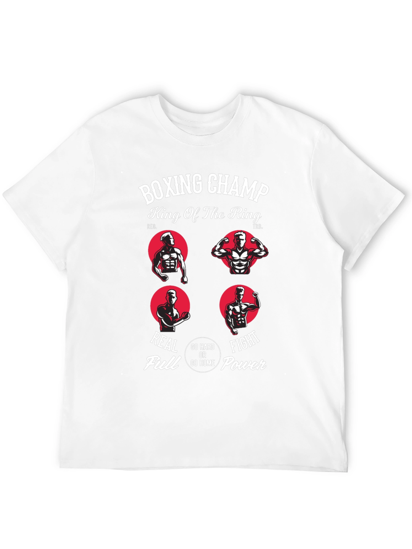 Boxing Champ Graphic Tee - King of the Ring T-Shirt