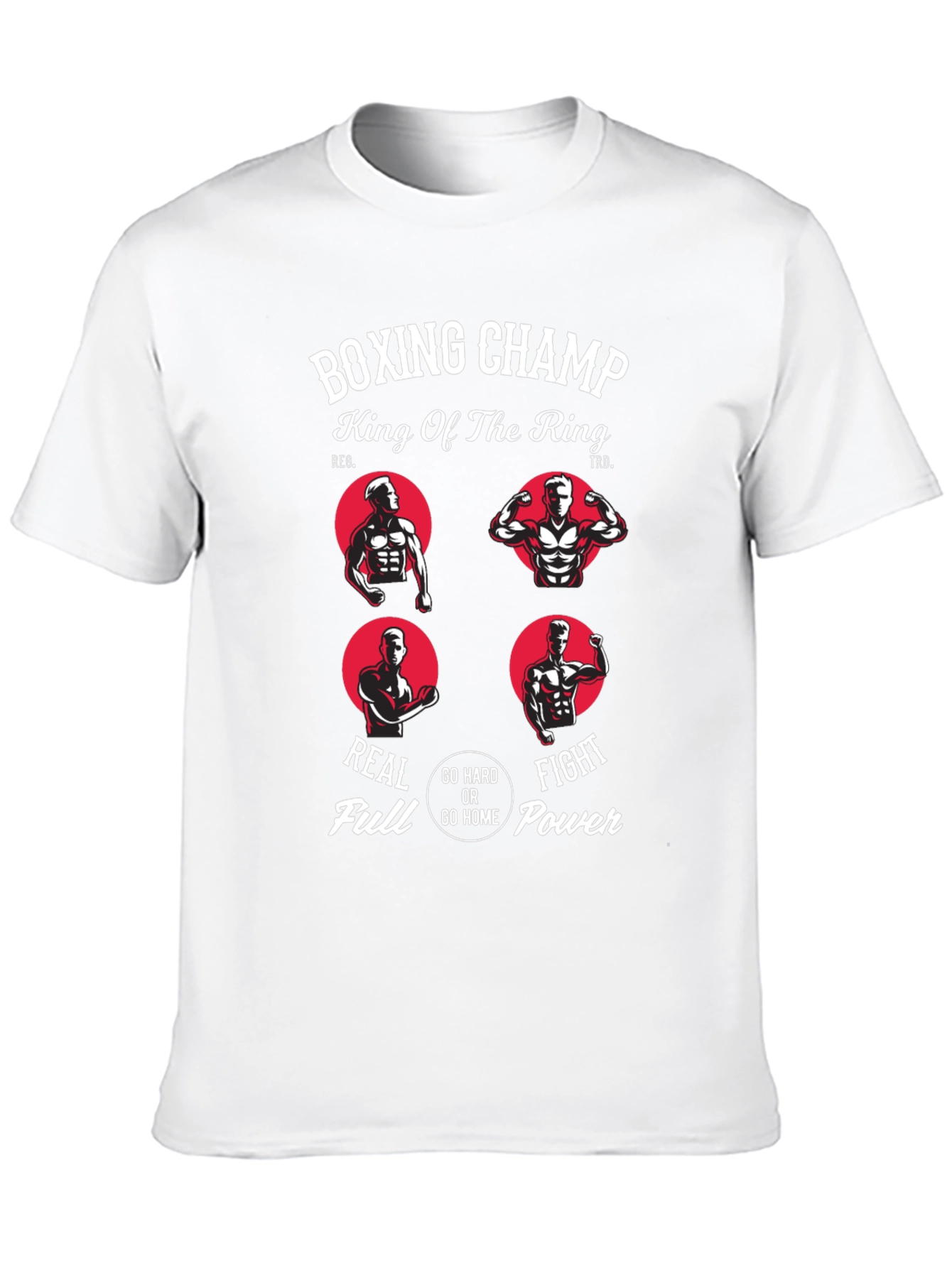 Boxing Champ Graphic Tee - King of the Ring T-Shirt