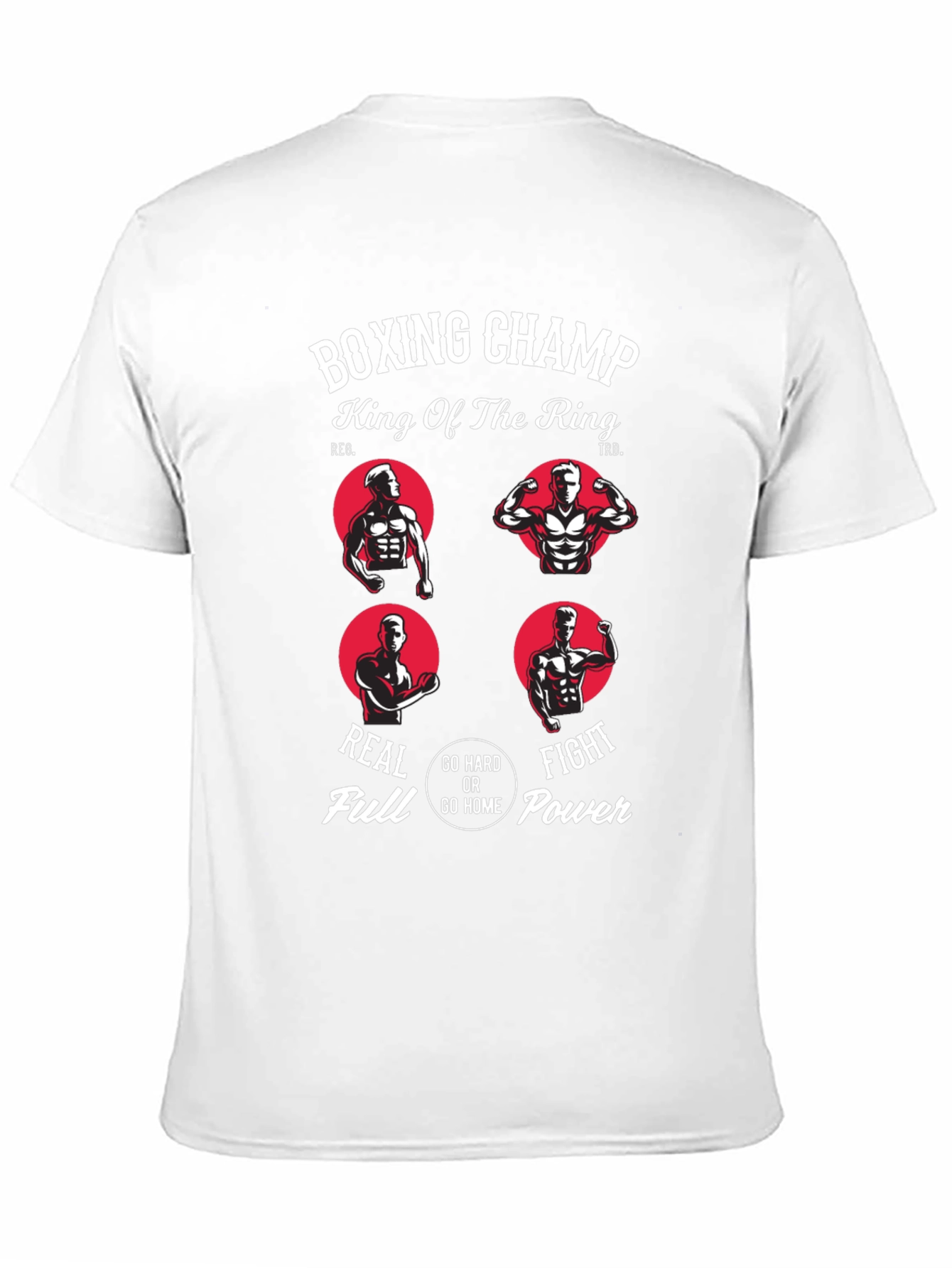 Boxing Champ Graphic Tee - King of the Ring T-Shirt