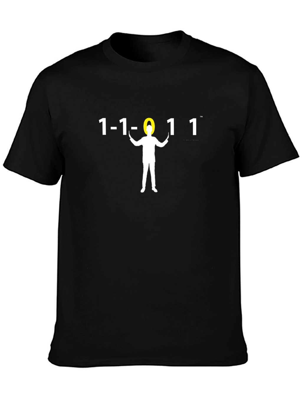 Binary Code Graphic T-Shirt