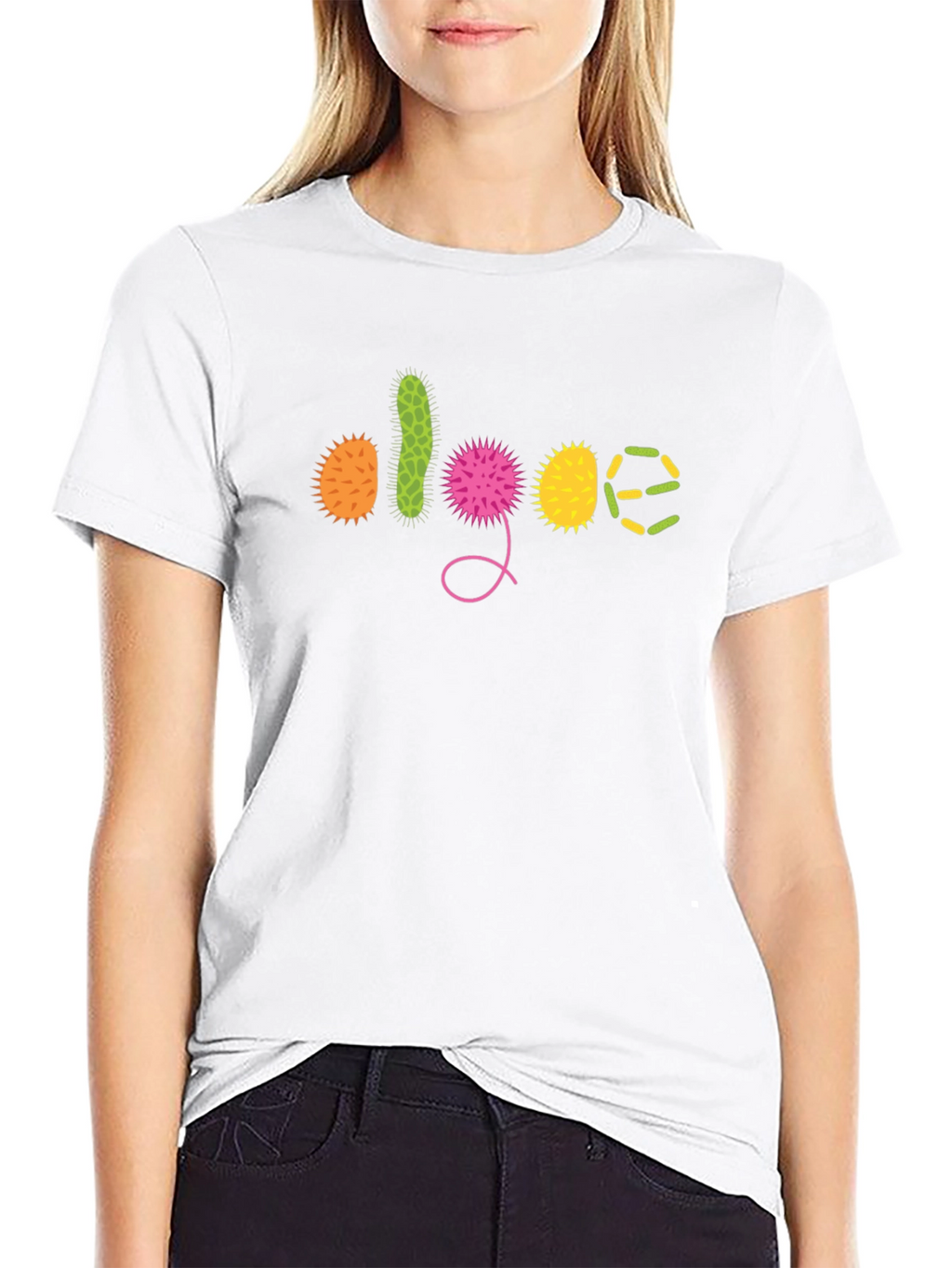 Algae Graphic Black T-Shirt
