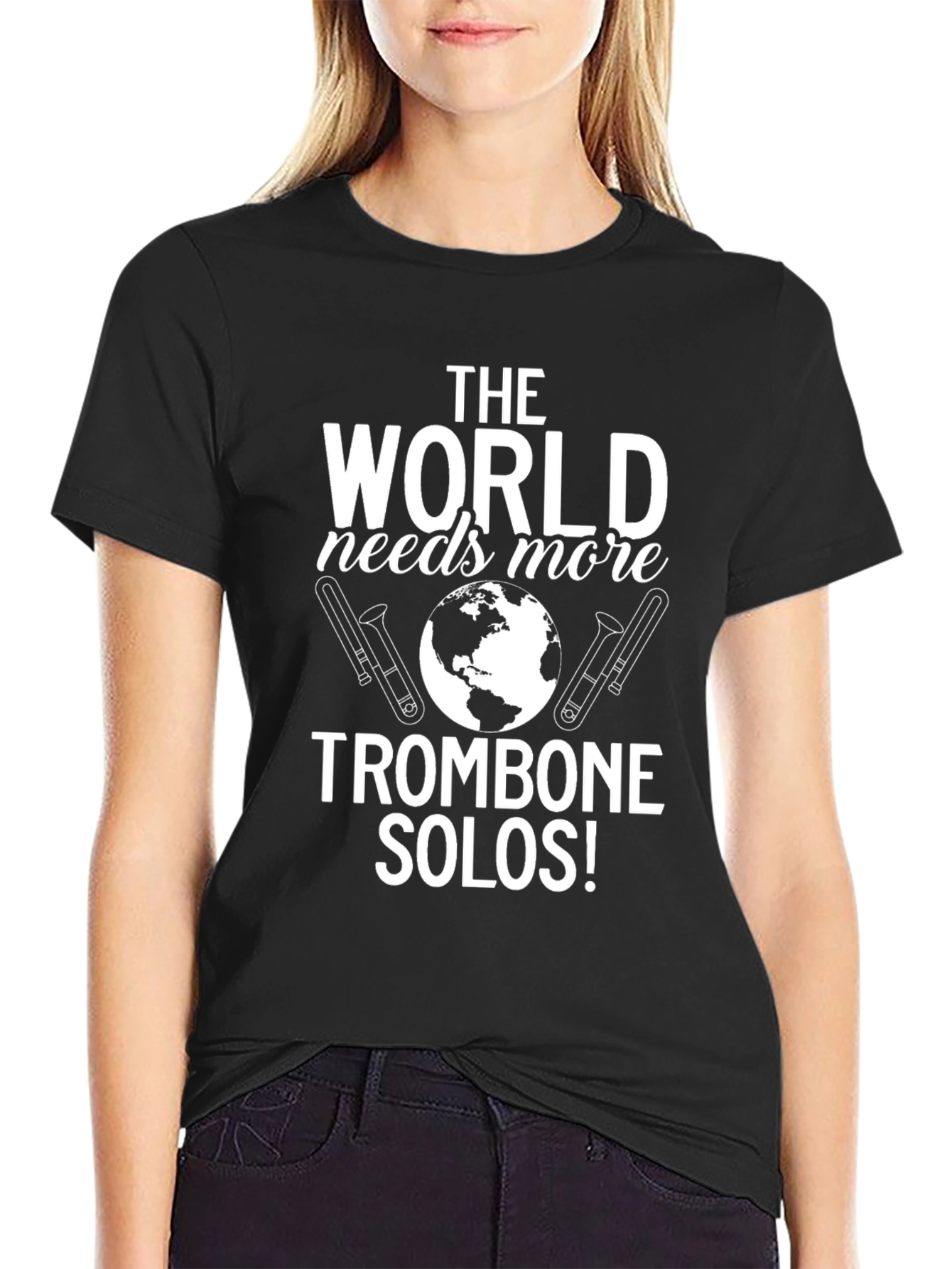 The World Needs More Trombone Solos T-Shirt