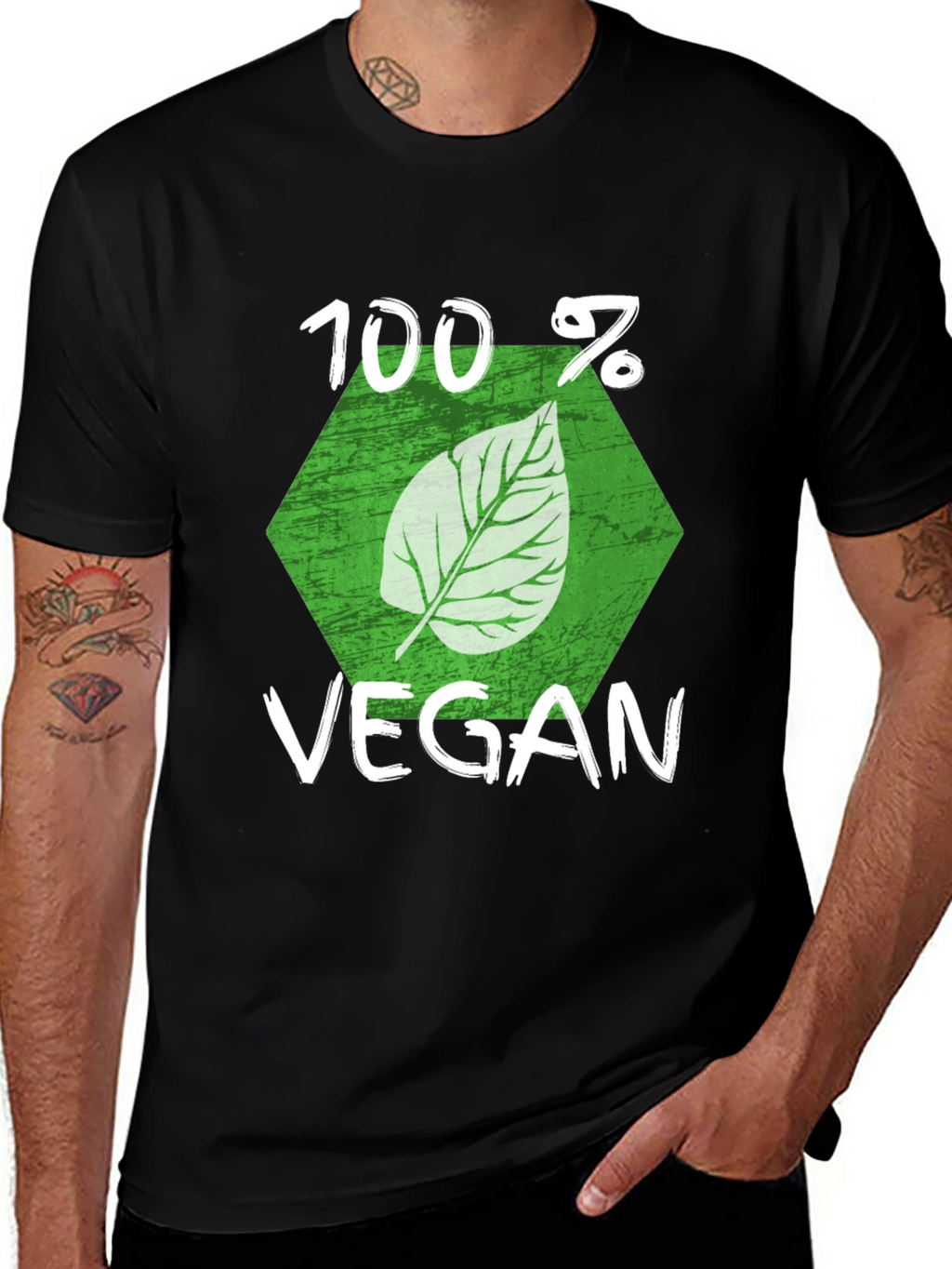 100% Vegan T-Shirt - Plant Based Lifestyle Tee