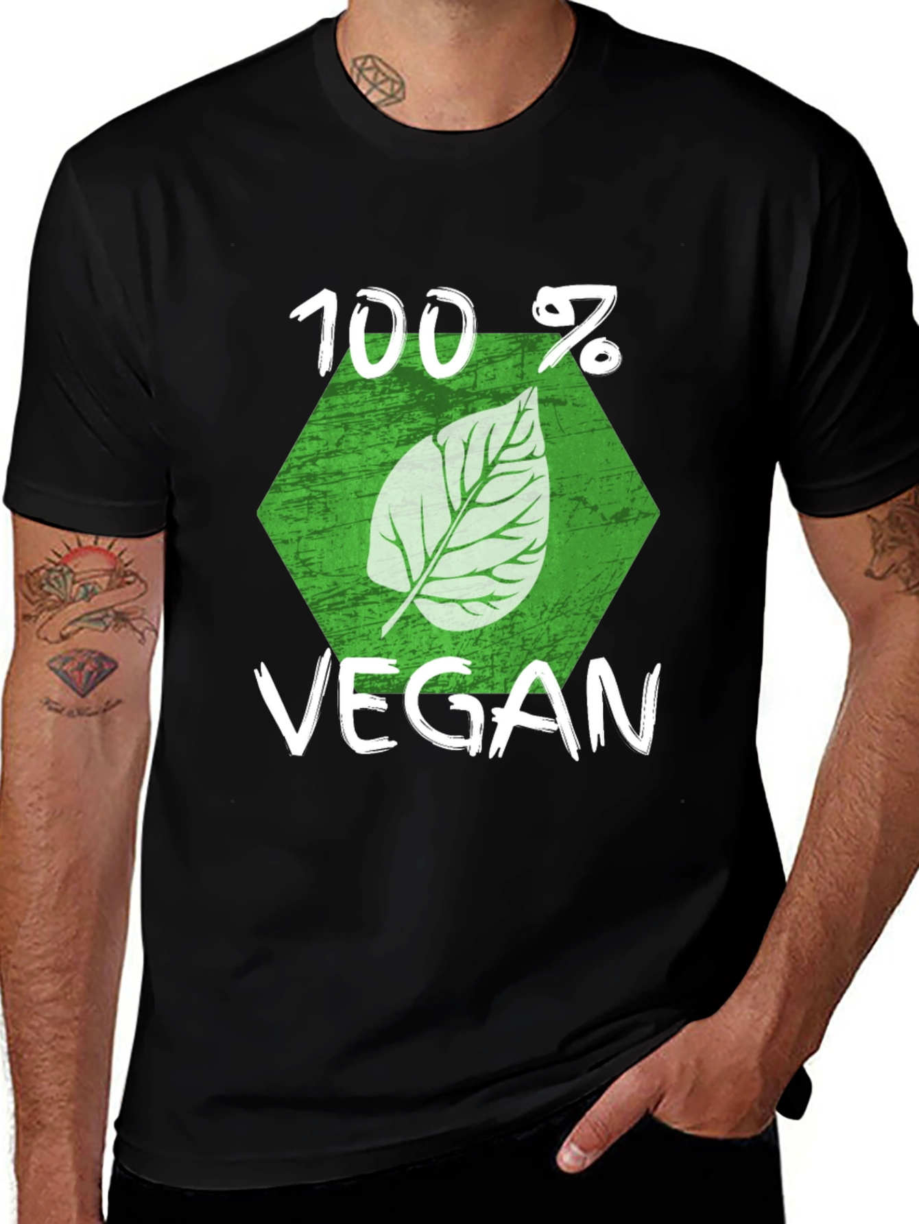 100% Vegan T-Shirt - Plant Based Lifestyle Tee
