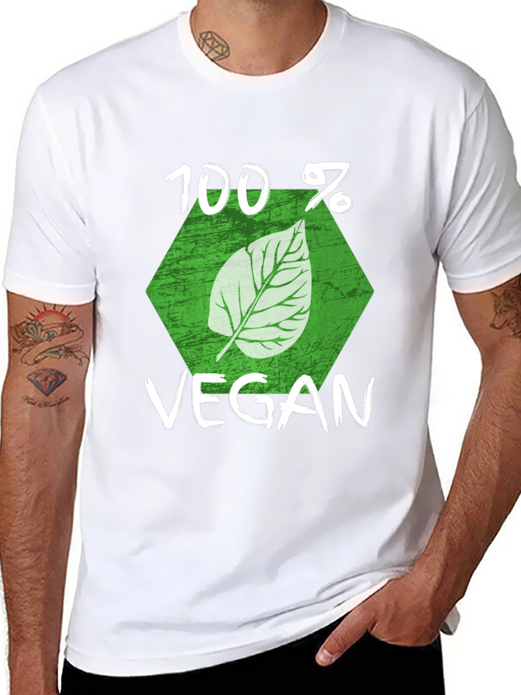 100% Vegan T-Shirt - Plant Based Lifestyle Tee
