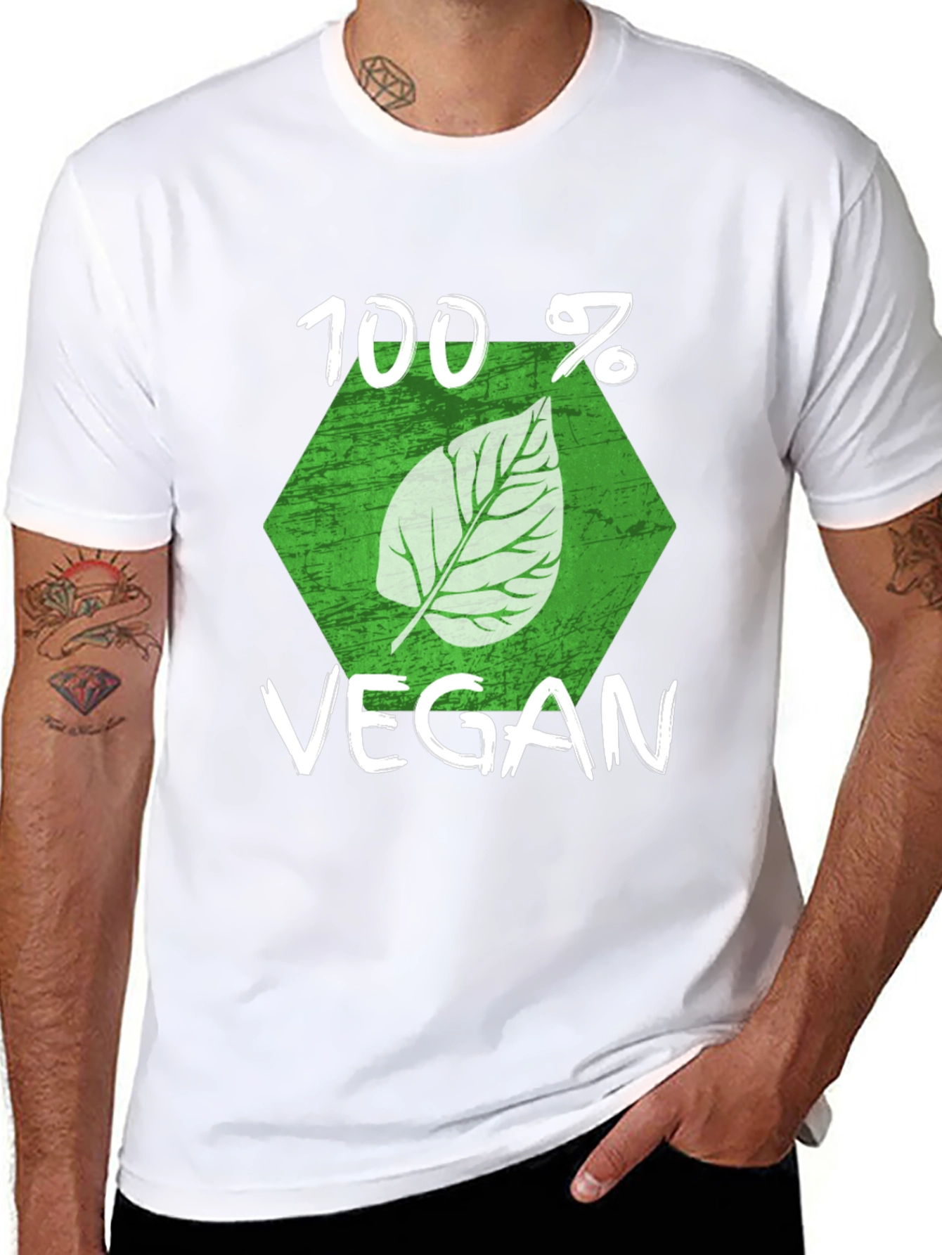 100% Vegan T-Shirt - Plant Based Lifestyle Tee