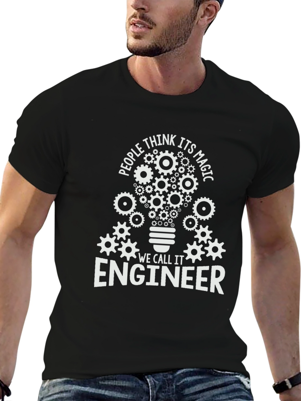 Engineer Magic Gear T-Shirt - Funny Engineering Tee
