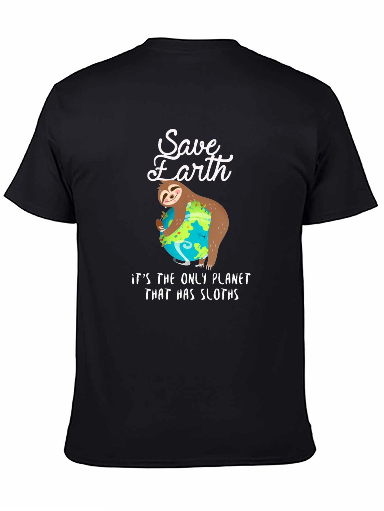 Save Earth Sloth Graphic Tee