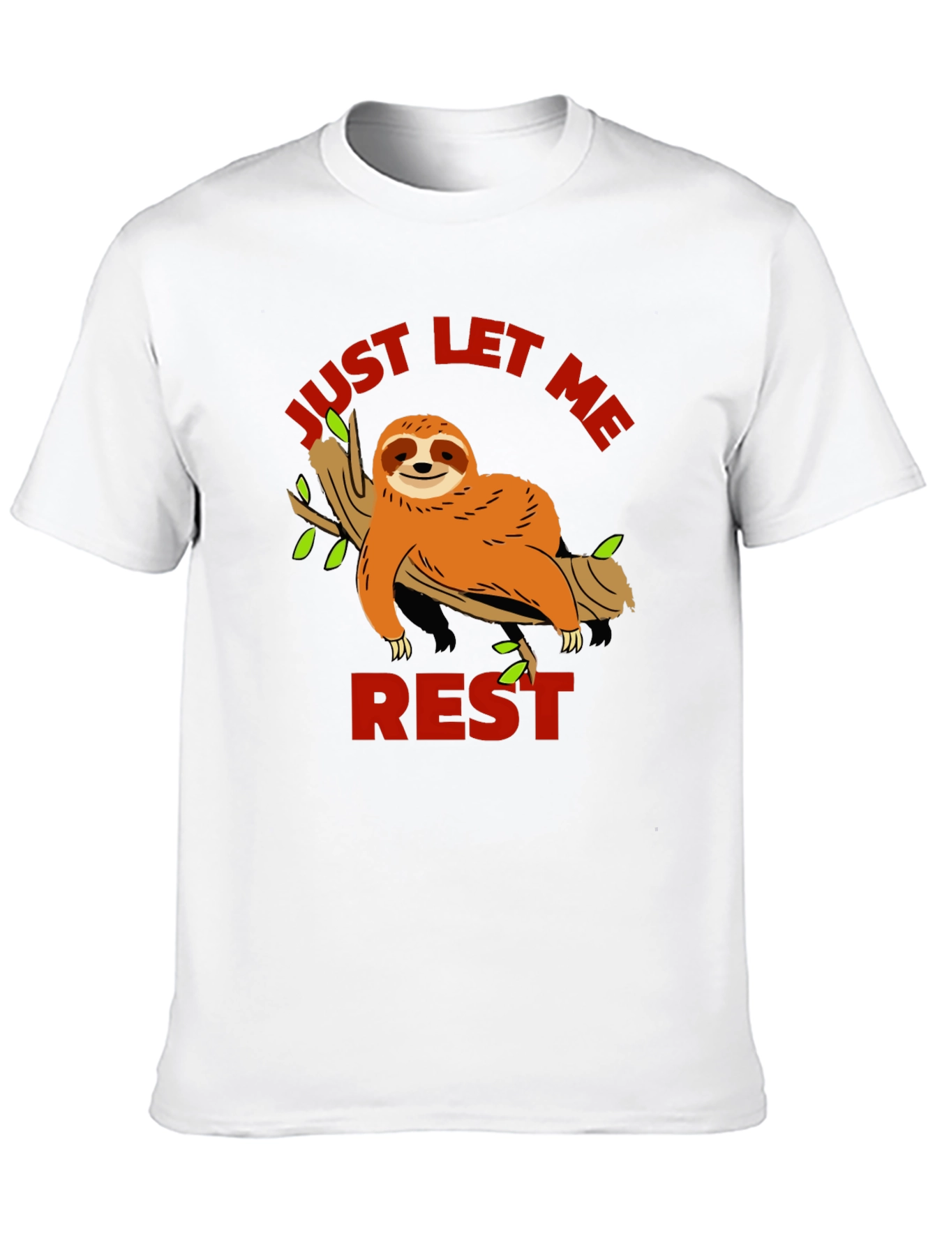 Just Let Me Rest Sloth Graphic Tee