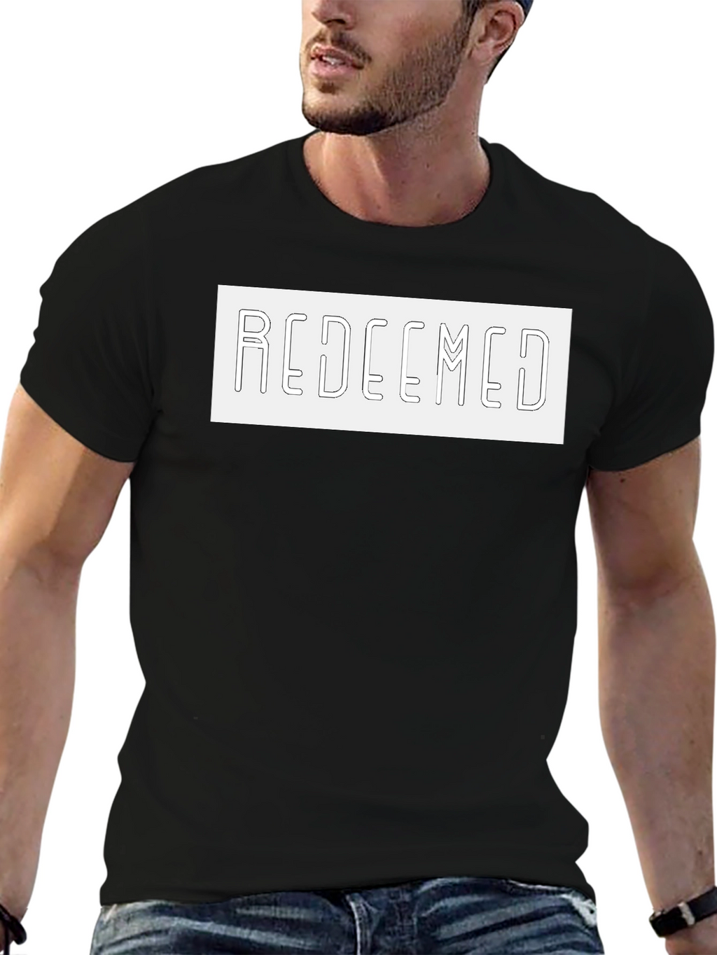 Redeemed Graphic T-Shirt - Black