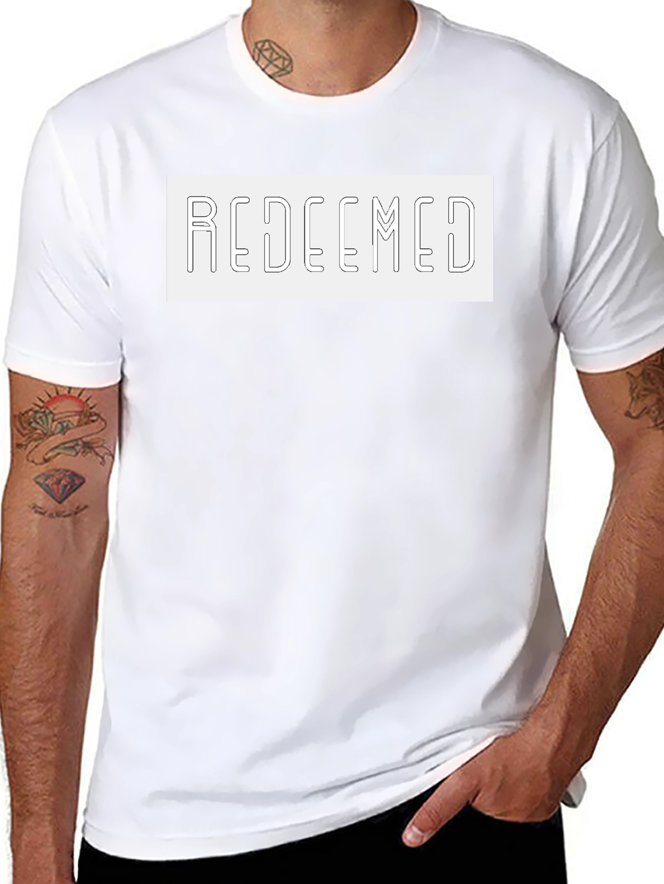 Redeemed Graphic T-Shirt - Black