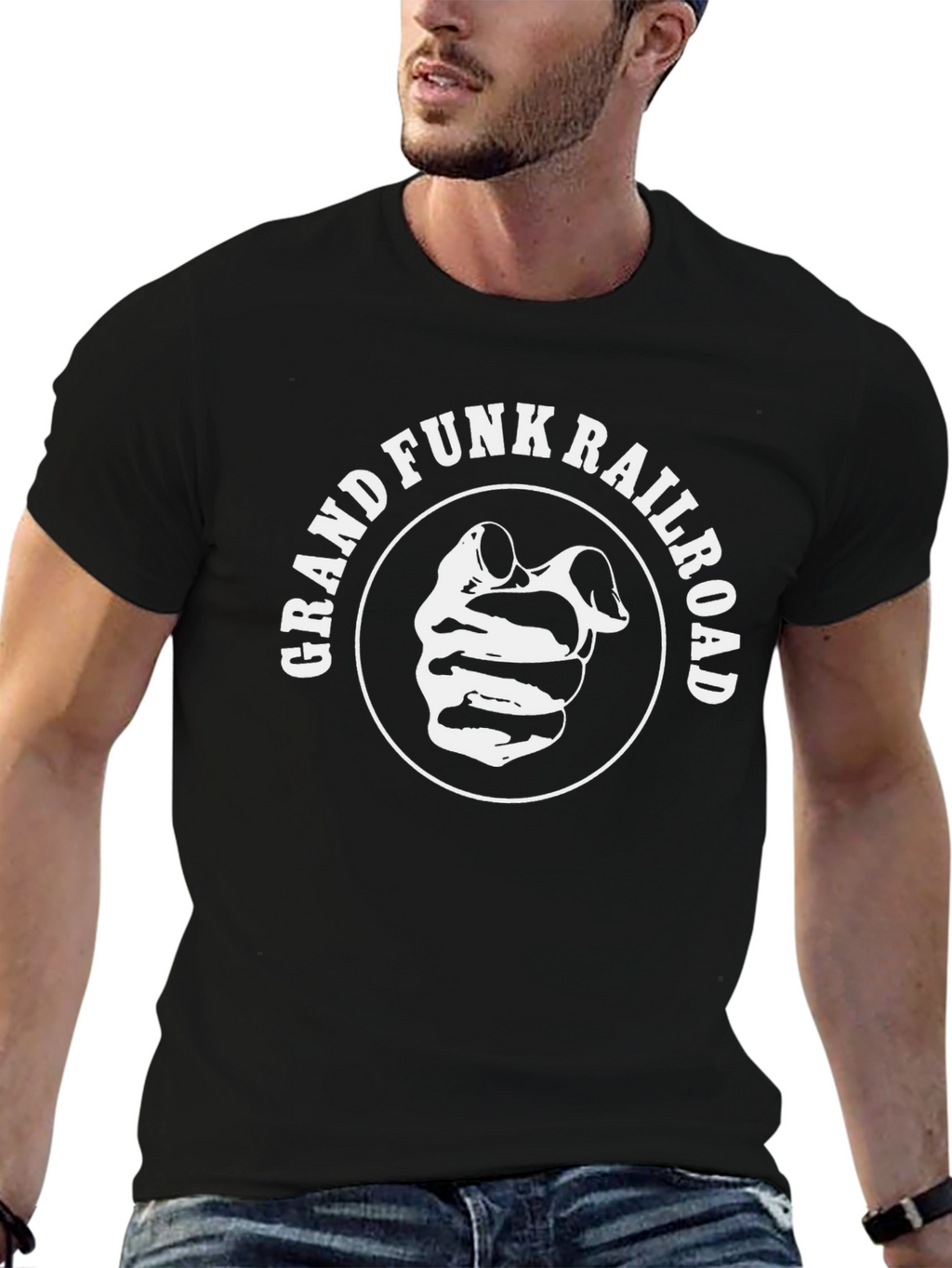 Grand Funk Railroad Black T-Shirt