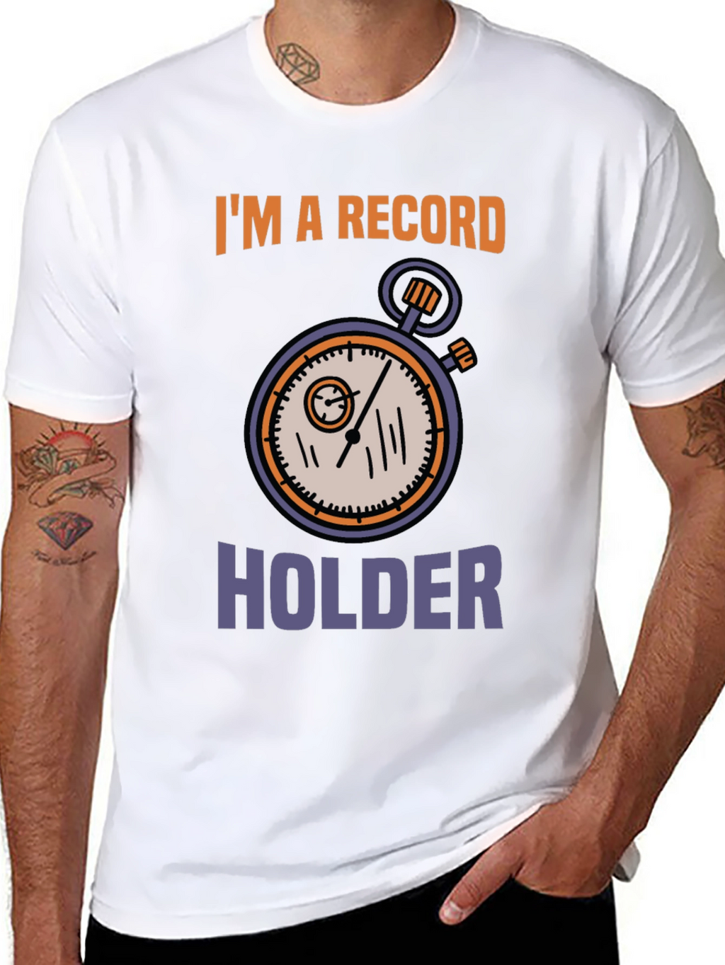Im A Record Holder Graphic T-Shirt