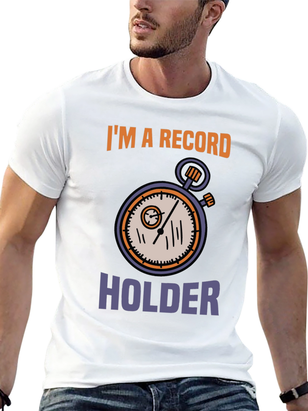 Im A Record Holder Graphic T-Shirt