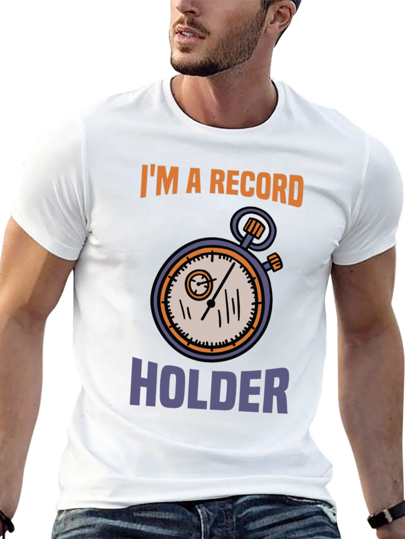 Im A Record Holder Graphic T-Shirt