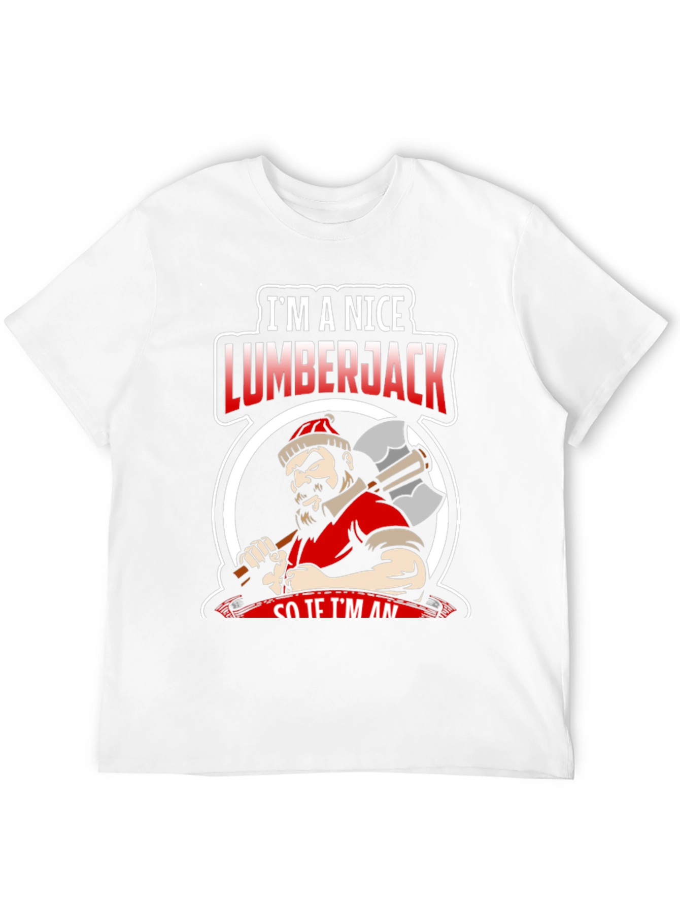 Nice Lumberjack Graphic Tee