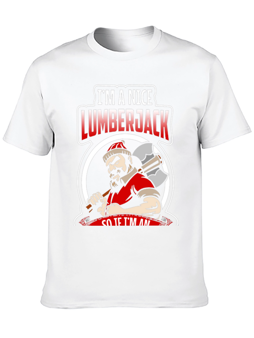 Nice Lumberjack Graphic Tee