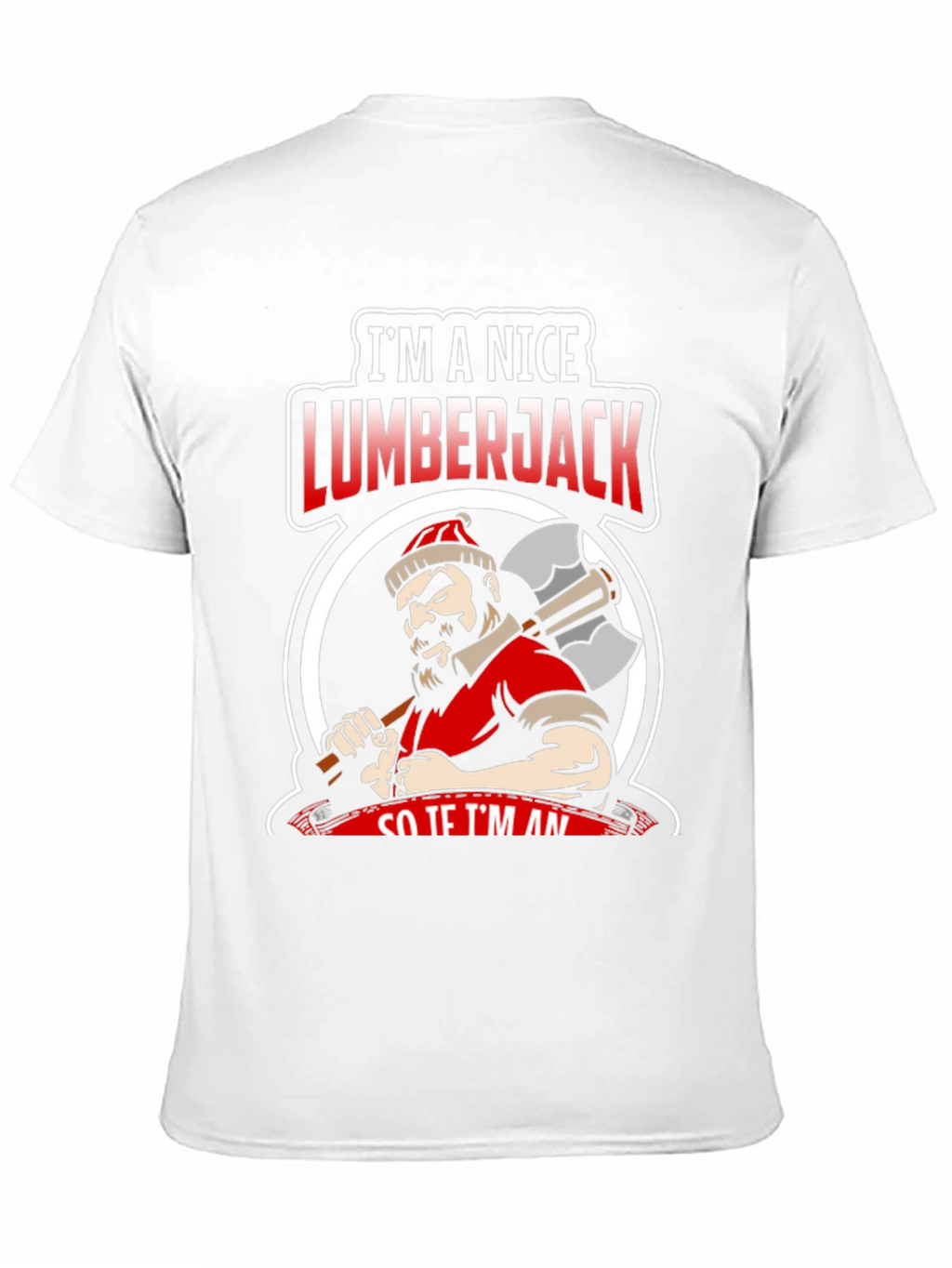 Nice Lumberjack Graphic Tee