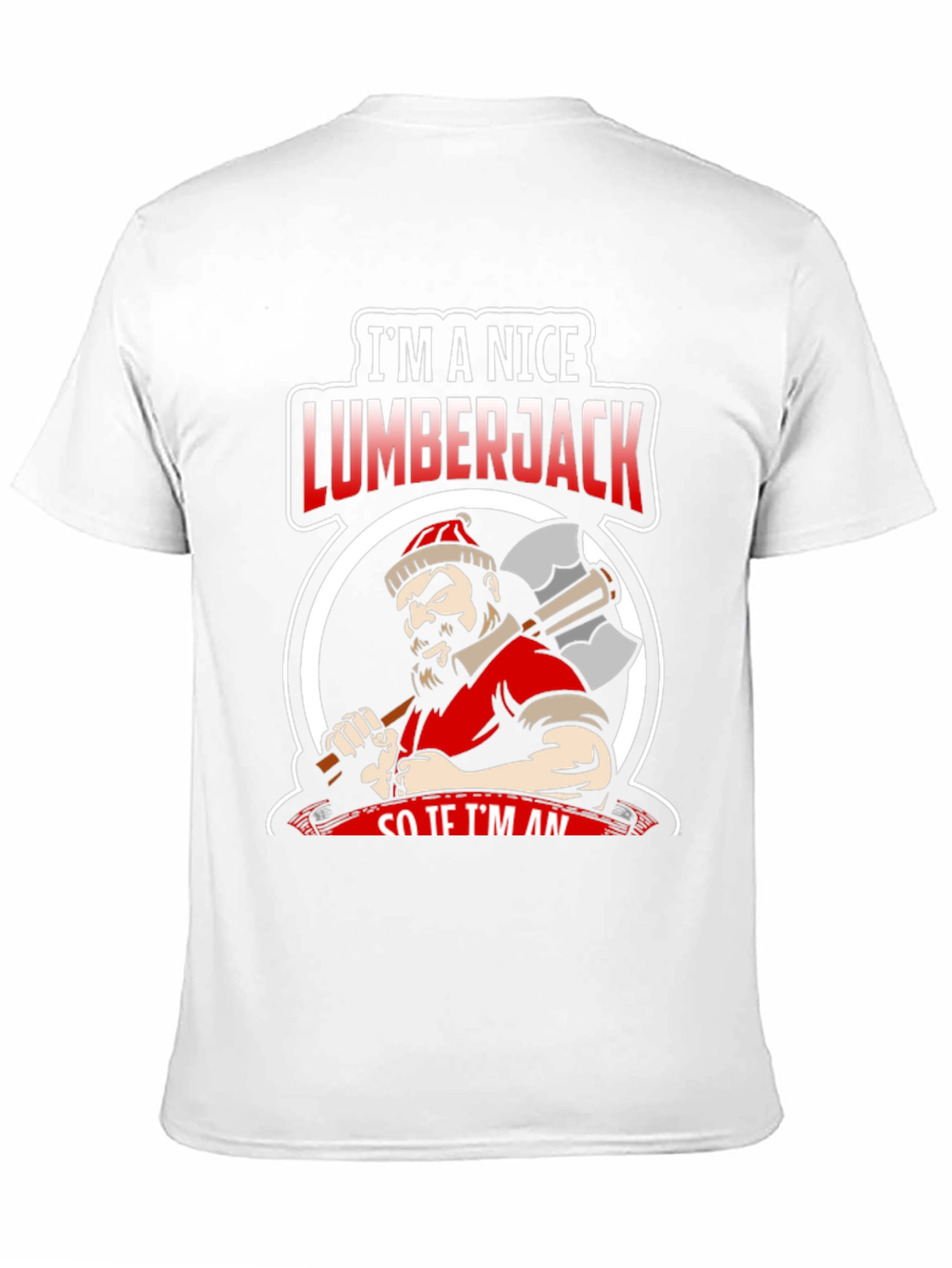 Nice Lumberjack Graphic Tee