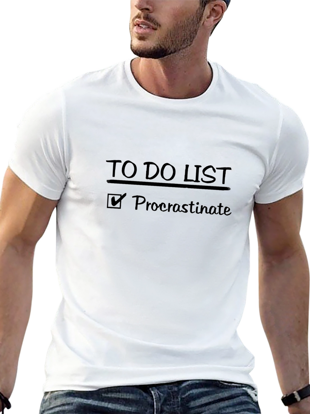 Procrastinate To Do List Graphic T-Shirt