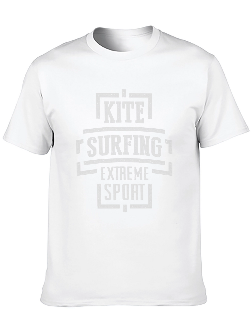Kite Surfing Extreme Sport Black Graphic Tee