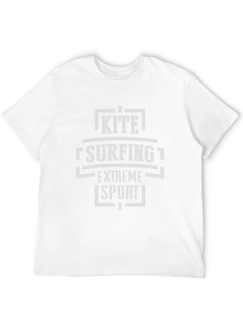 Kite Surfing Extreme Sport Black Graphic Tee