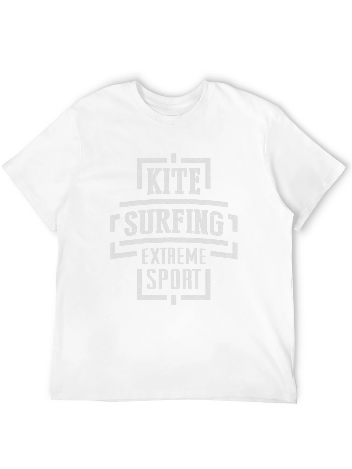 Kite Surfing Extreme Sport Black Graphic Tee